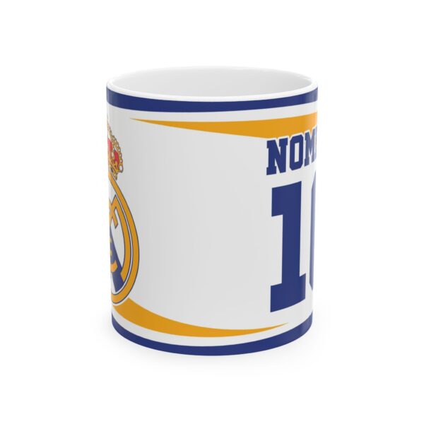Taza personalizada Real Madrid - con Nombre y Número