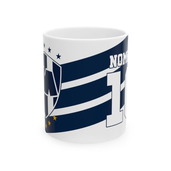 Taza personalizada Club Monterrey - con Nombre y Número