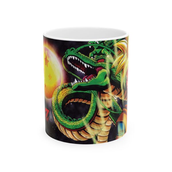 Taza Goku Super Saiyajin – Esfera 4 estrellas y Shenlong