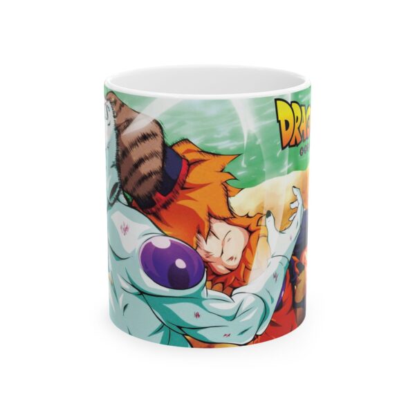 Taza Goku vs Freezer – Escena épica de pelea