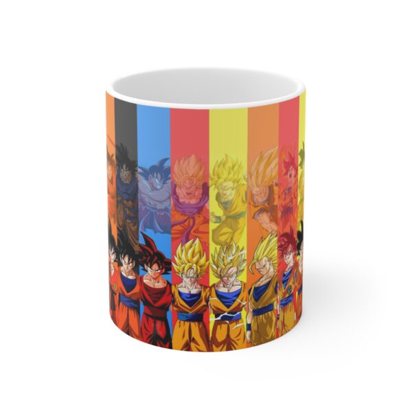Taza Goku Transformaciones Dragon Ball Z