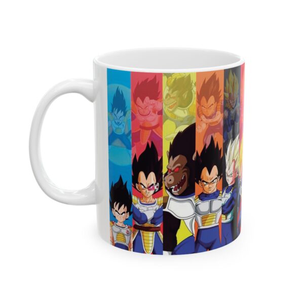 Taza Vegeta Transformaciones Dragon Ball Z