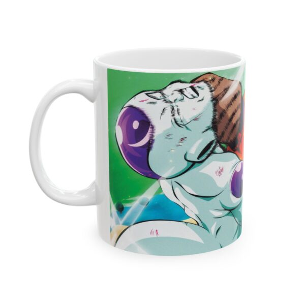 Taza Goku vs Freezer – Escena épica de pelea