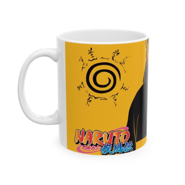 Taza Naruto amarilla – Diseño minimalista anime