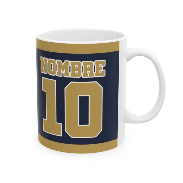 Taza personalizada Club Pumas – con Nombre y Número