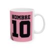 Taza Personalizada Inter Miami – con Nombre y Número