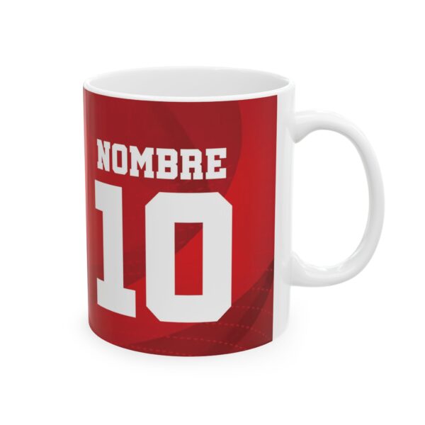Taza personalizada Club Toluca – con Nombre y Número