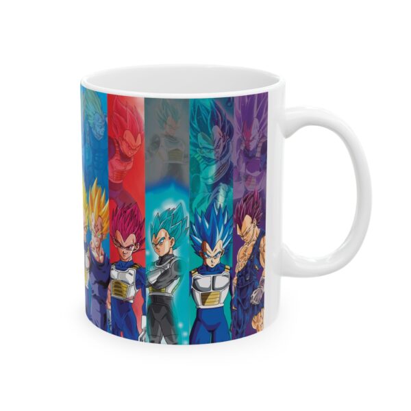 Taza Vegeta Transformaciones Dragon Ball Z