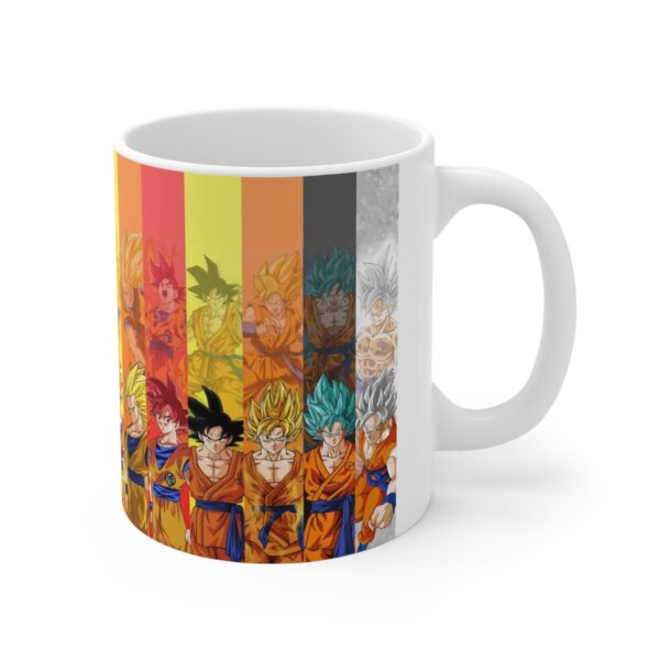 Taza Goku Transformaciones Dragon Ball Z