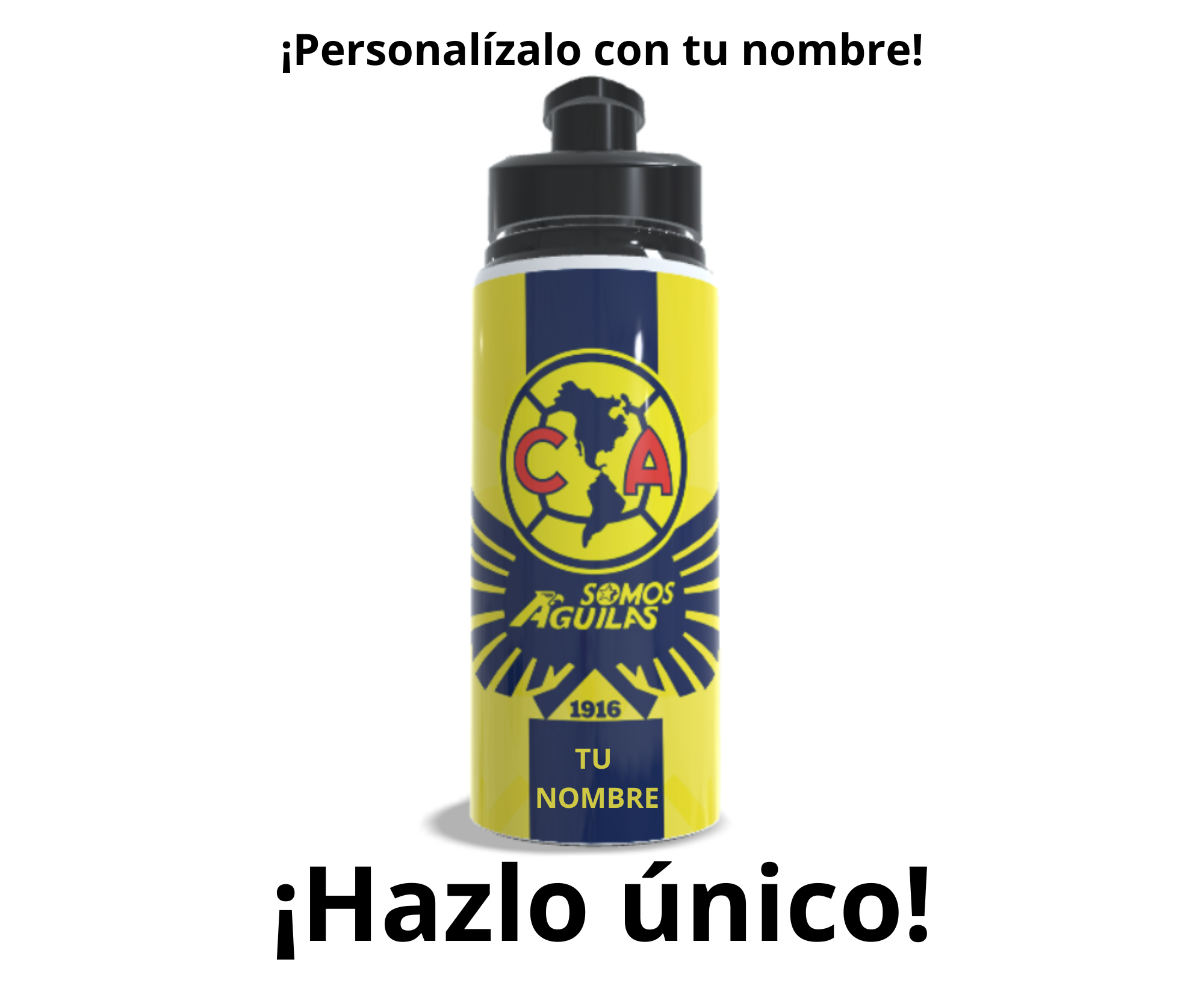 Termo América aluminio sublimado personalizado | 500ml
