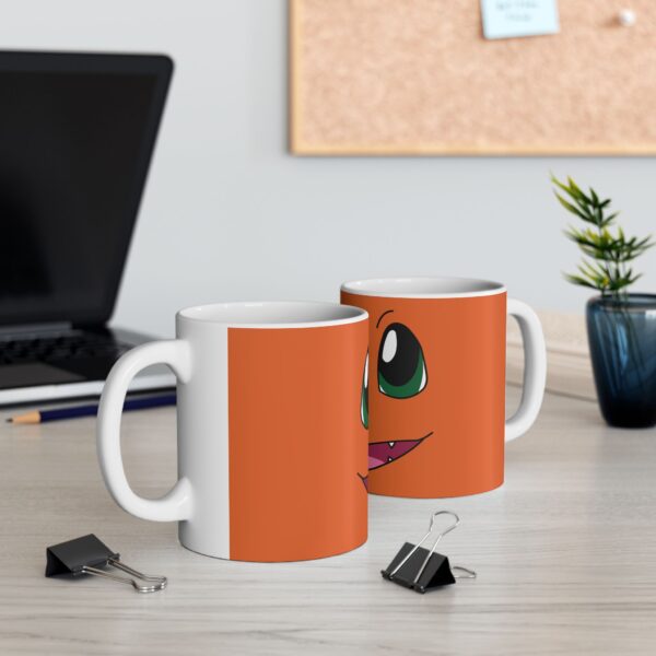 Taza Charmander minimalista – Diseño Pokémon