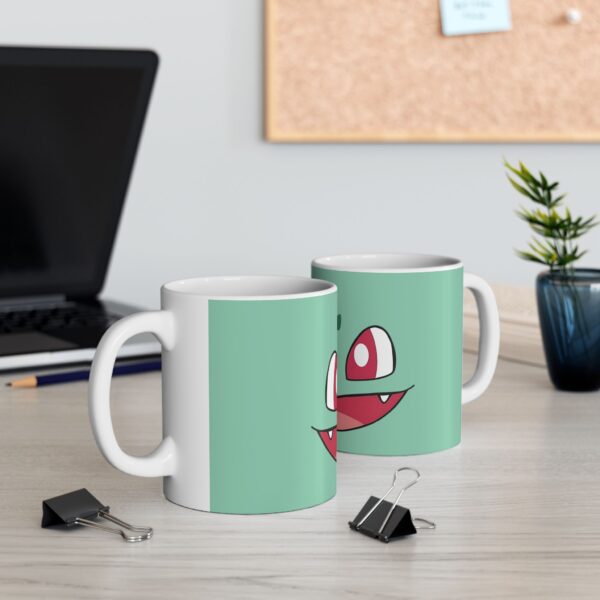 Taza Bulbasaur minimalista – Diseño Pokémon