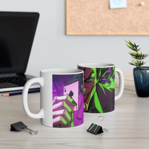 Taza Guasón Clásico - El Joker más icónico con estilo cómic