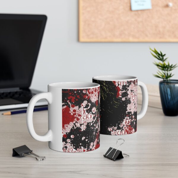 Taza Joker Ledger – Diseño caótico con frases icónicas