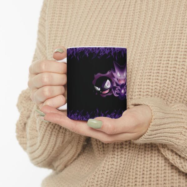 Taza Pokémon tipo fantasma – Gastly, Haunter y Gengar
