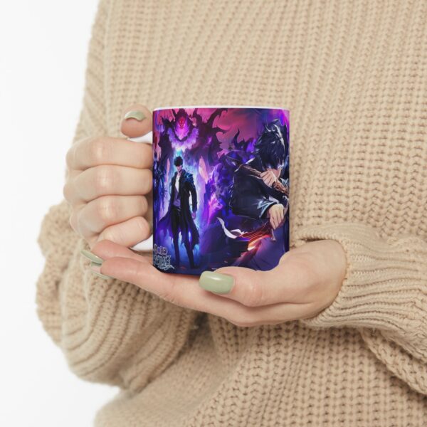 Taza Sung Jin Woo – Cazador Sombra en su máximo poder