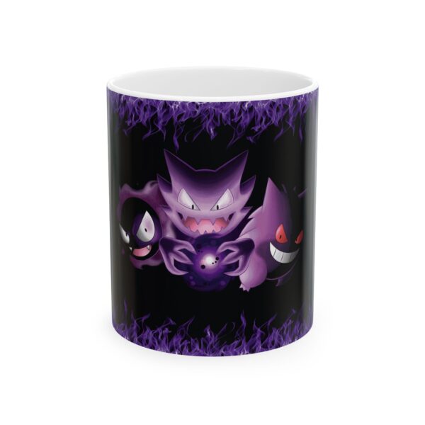 Taza Pokémon tipo fantasma – Gastly, Haunter y Gengar