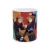 Taza Jujutsu Kaisen – Yuji, Gojo y Sukuna en acción