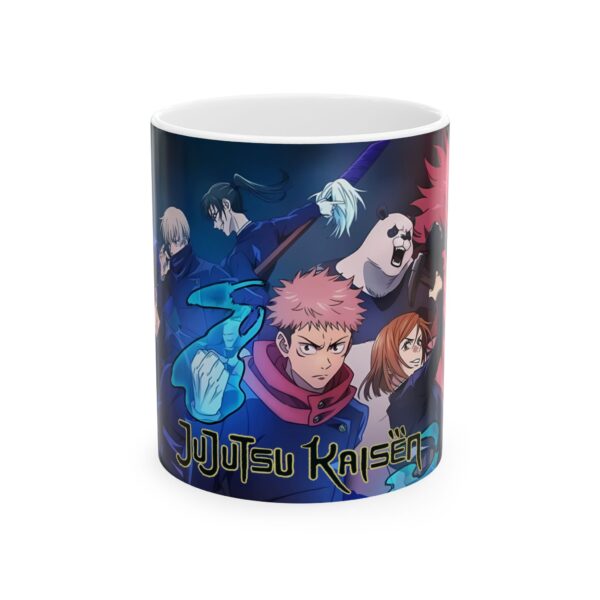 Taza Hechiceros Jujutsu – Batalla oscura con Yuji y compañía