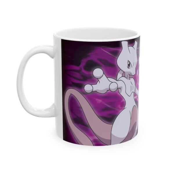 Taza Pokémon Mewtwo – Diseño anime con Mew y Mewtwo