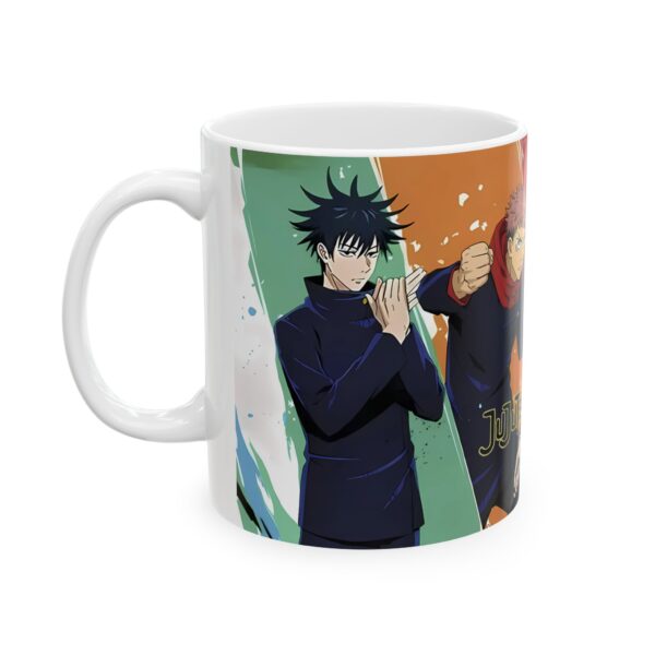 Taza Jujutsu Kaisen – Yuji, Gojo y Sukuna en acción