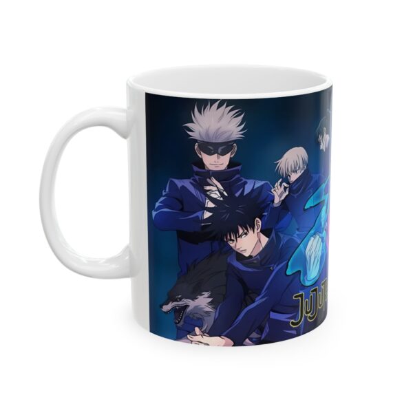 Taza Hechiceros Jujutsu – Batalla oscura con Yuji y compañía