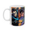 Taza Batman Rebirth – Con Robin, Nightwing, Batwoman y Batgi