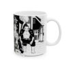 Taza Tokyo Revengers – pandilla Toman en blanco y negro
