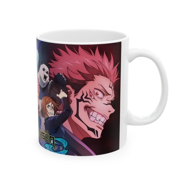 Taza Hechiceros Jujutsu – Batalla oscura con Yuji y compañía