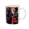 Taza Batman Rebirth – Con Robin, Nightwing, Batwoman y Batgi