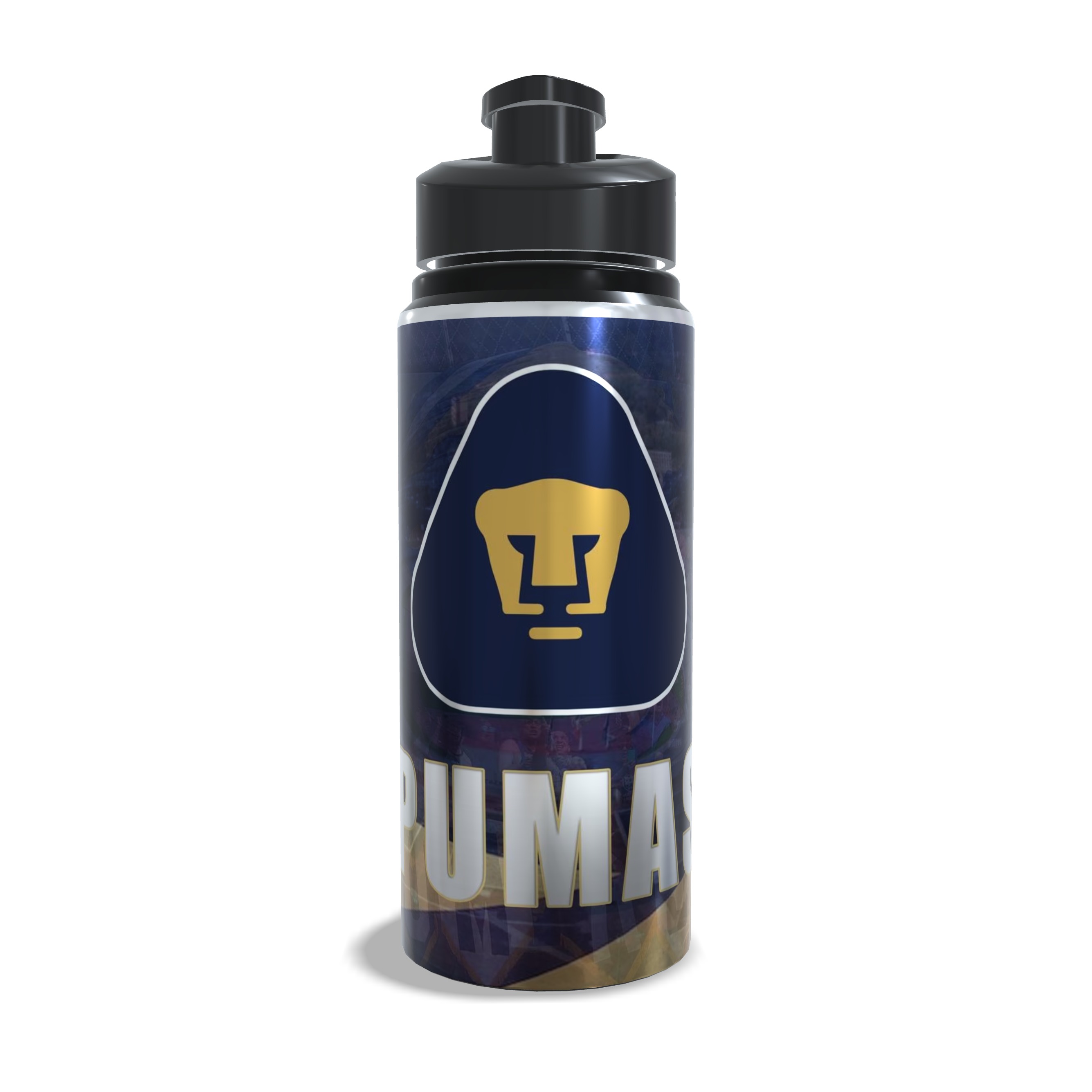 Termo Pumas sublimado personalizado | Aluminio 500ml