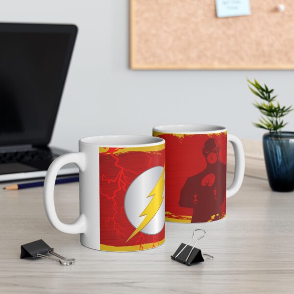 Taza Flash Retro - Diseño Clásico DC Comics