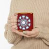 Taza Iron Man Clásico - Diseño Reactor Arc y Silueta Retro