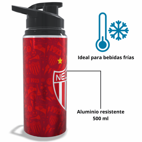 Termo Necaxa aluminio | 500ml diseño oficial