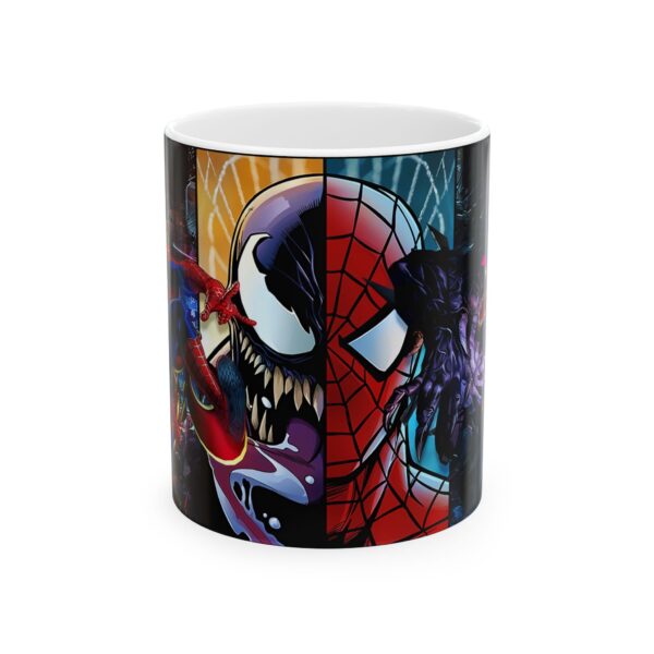 Taza Spiderman vs Venom - Diseño épico para verdaderos fans
