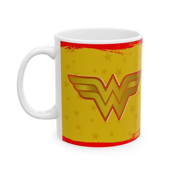 Taza Mujer Maravilla - Diseño Clásico Vintage