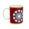 Taza Iron Man Clásico - Diseño Reactor Arc y Silueta Retro