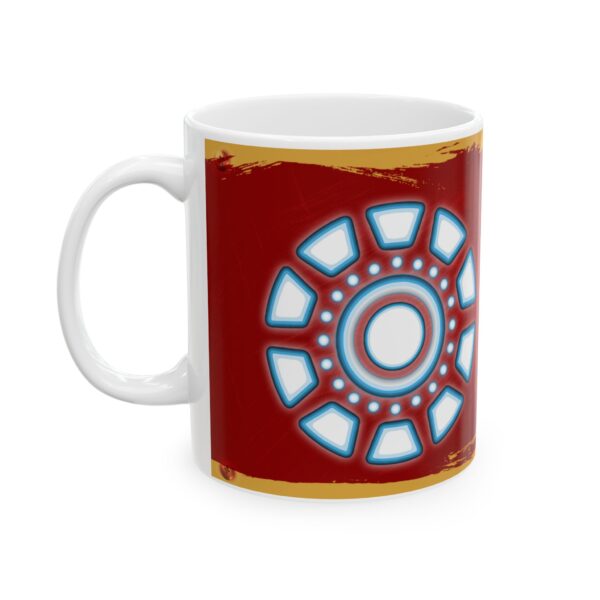 Taza Iron Man Clásico - Diseño Reactor Arc y Silueta Retro