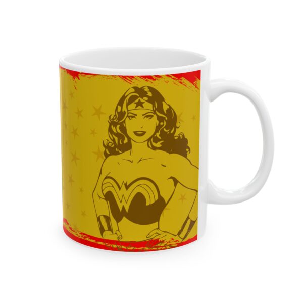 Taza Mujer Maravilla - Diseño Clásico Vintage
