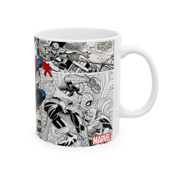 Taza SpiderMan Estilo Cómic - Diseño Retro para Fans de Marv