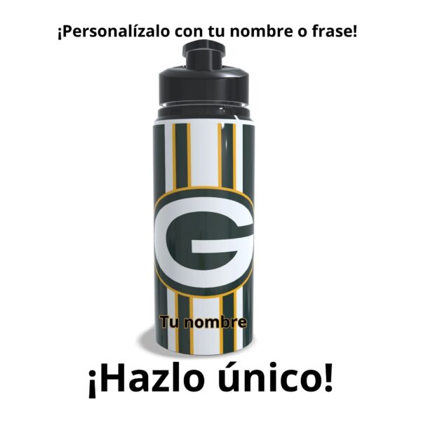 Termo Green Bay Packers sublimado personalizado | 500ml