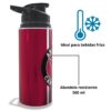 Termo Arizona Cardinals aluminio sublimado | 500ml