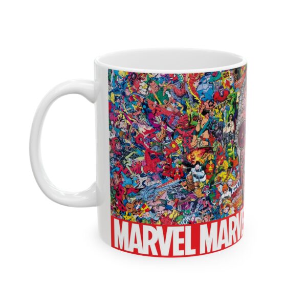 Taza Stan Lee Marvel - Tributo con héroes icónicos, estilo a
