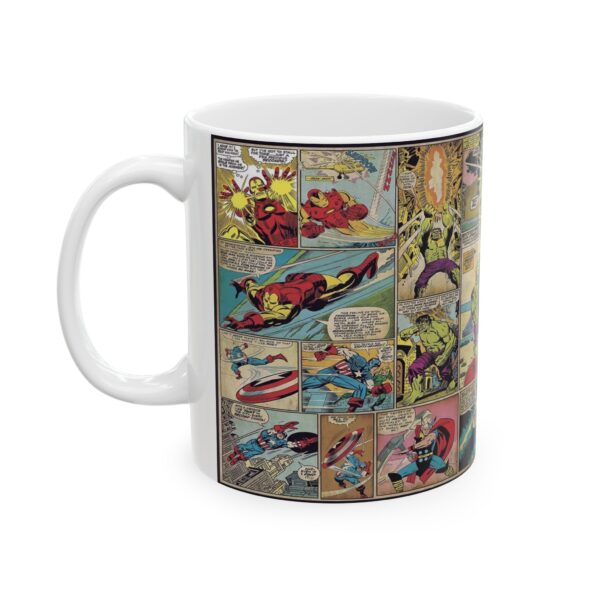 Taza Marvel Comics Collage - Héroes y Villanos Legendarios