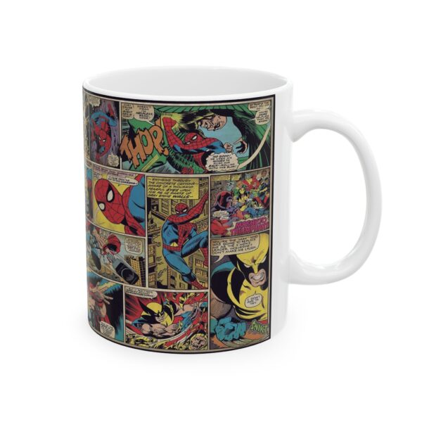 Taza Marvel Comics Collage - Héroes y Villanos Legendarios