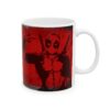 Taza Deadpool Logo - Fondo rojo estilo cómic