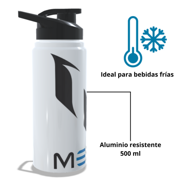 Termo Messi sublimado personalizado | Aluminio 500ml