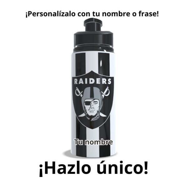 Termo Raiders sublimado personalizado | Aluminio 500ml