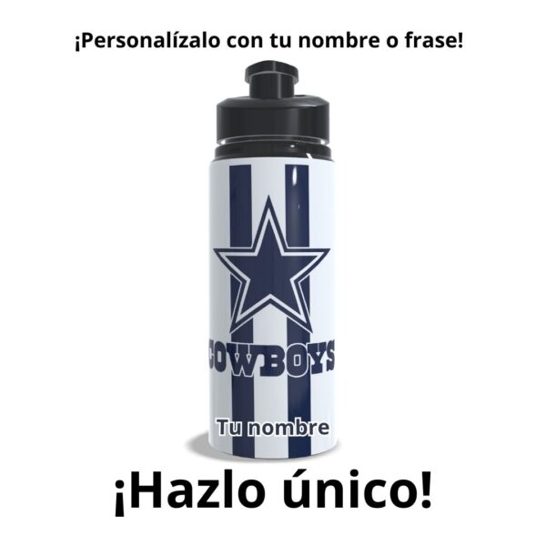 Termo Dallas Cowboys sublimado personalizado | 500ml