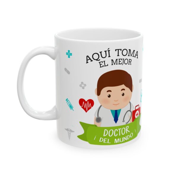 Taza Personalizada para Médicos – Regalo con nombre y frase